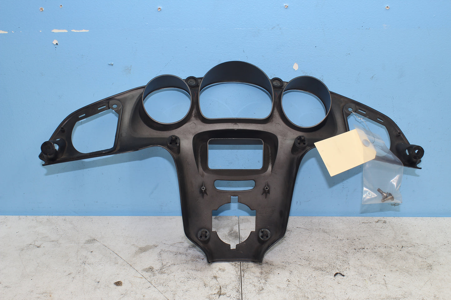 01-10 Honda Goldwing OEM Gauge Cluster Surround Dash Trim Bezel 64240-MCA-000