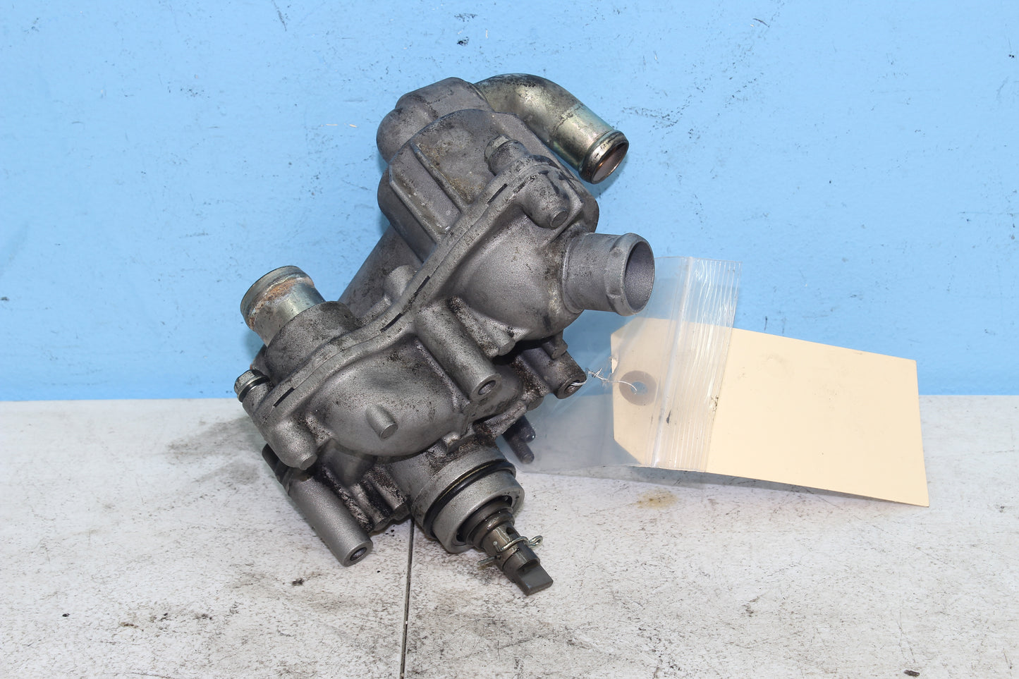 01-10 Honda Goldwing OEM Water Pump / Thermostat Housing Assembly 19200-MCA-A02