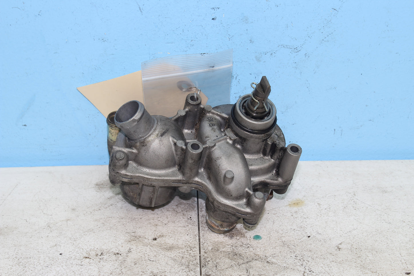 01-10 Honda Goldwing OEM Water Pump / Thermostat Housing Assembly 19200-MCA-A02