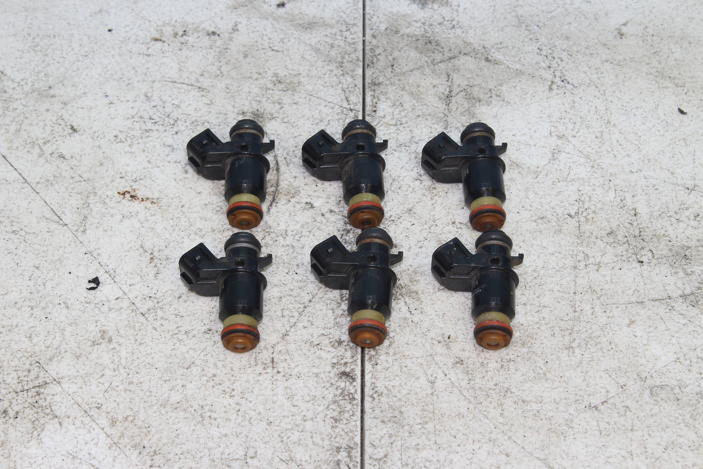 01-10 Honda Goldwing OEM Fuel Gas Injector Injection 16450-MCA-013 (SET OF 6)