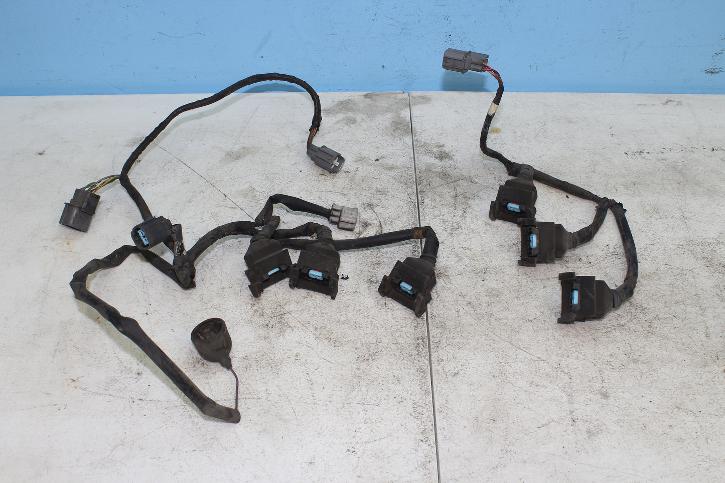 2001-2010 Honda Goldwing OEM Fuel Injector Wiring Harness (PAIR)
