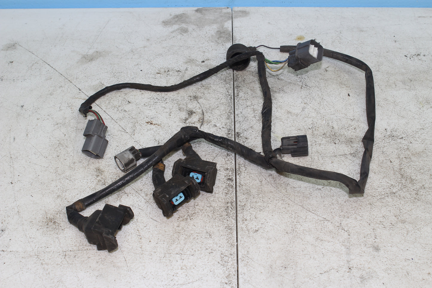 2001-2010 Honda Goldwing OEM Fuel Injector Wiring Harness (PAIR)