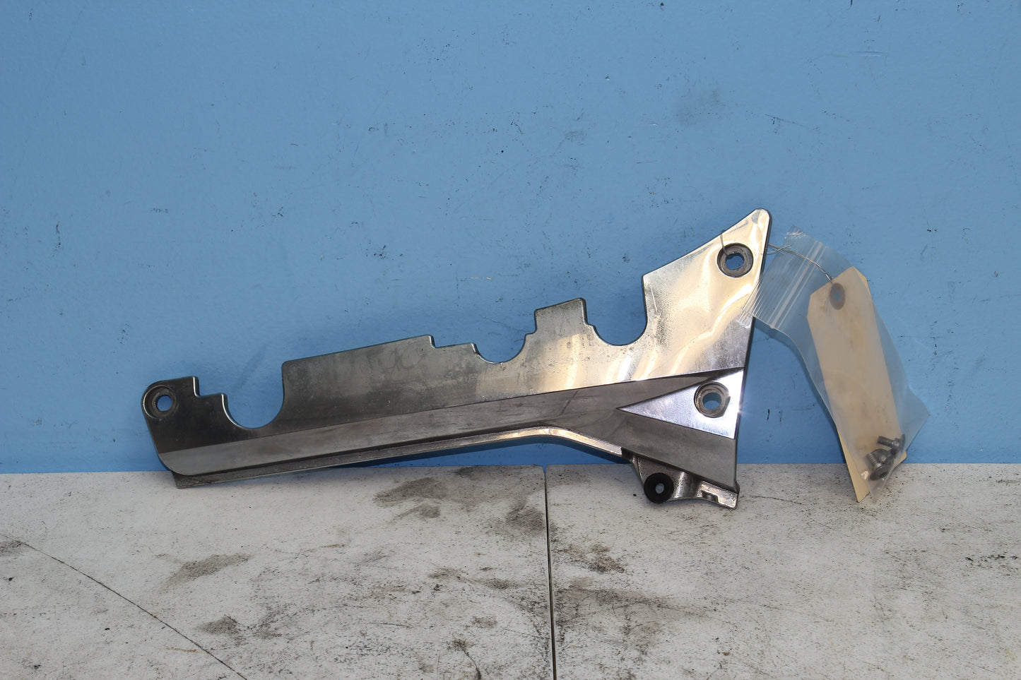 2001-2010 Honda Goldwing OEM Left Side Lower Chrome Frame Cover