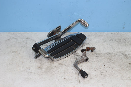2001-2010 Honda Goldwing OEM Left Footrest w/ Shifter Rocker Assembly *DMG*