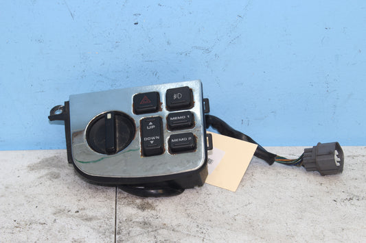 2001-2010 Honda Goldwing OEM Headlight Adjuster Switch Panel Chrome *DMG*