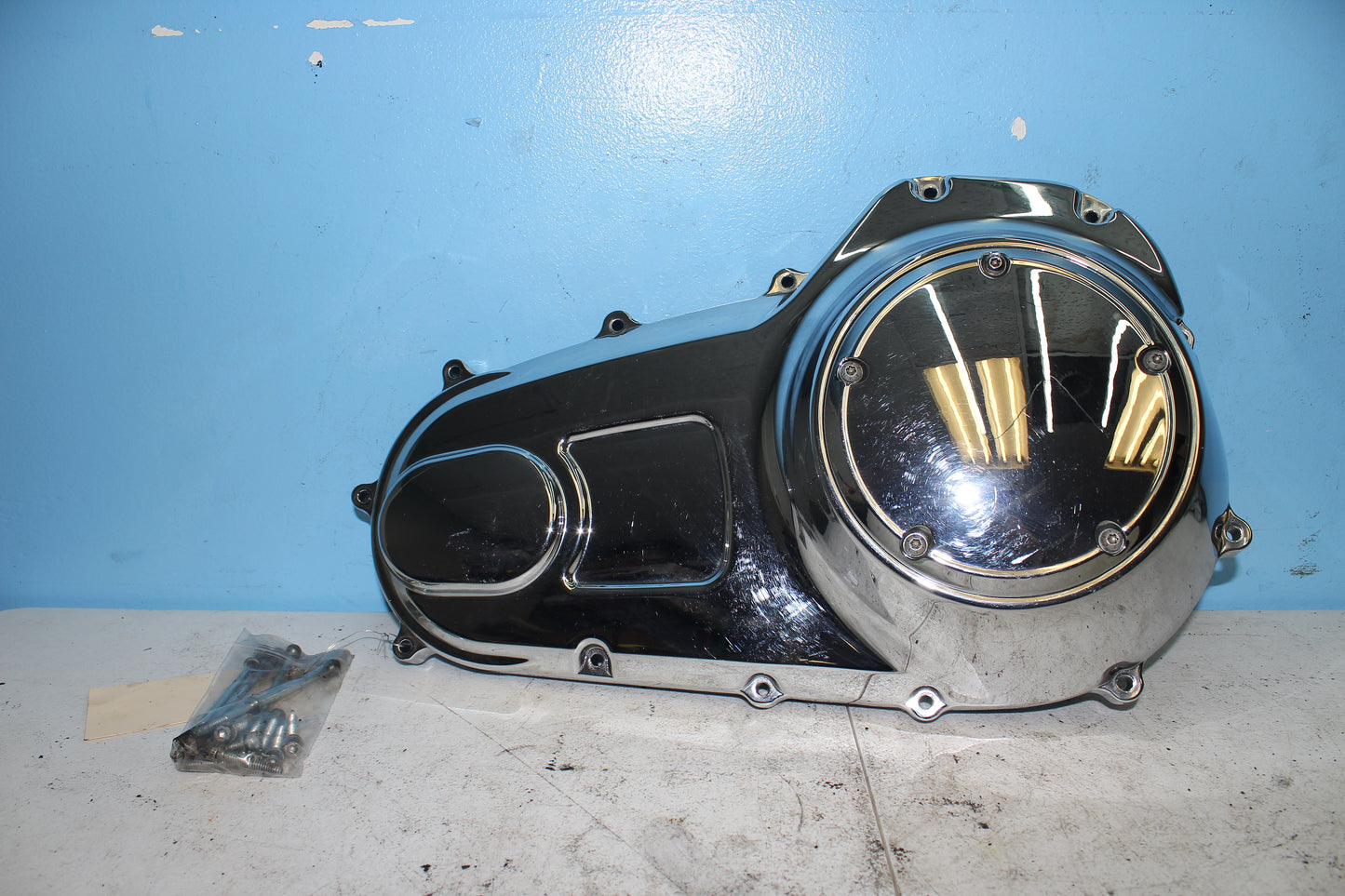 1997-2013 Harley Davidson StreetGlide OEM Outer Primary Cover (CHROME)