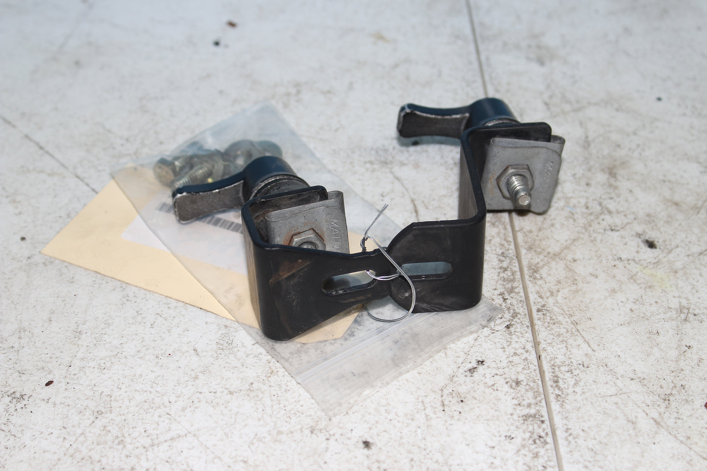 1997-2013 Harley Davidson StreetGlide OEM Right Saddlebag Brackets