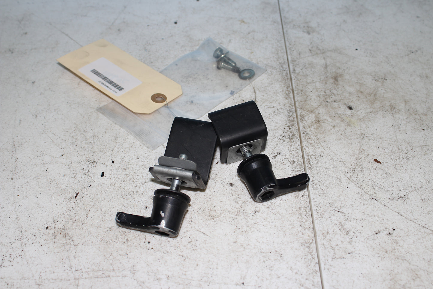 1997-2013 Harley Davidson StreetGlide OEM Left Saddlebag Brackets