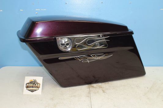 1997-2013 Harley Davidson StreetGlide OEM Left Saddle Bag