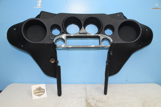 97-13 Harley Davidson StreetGlide OEM Front Inner Batwing (Gauge Surround)