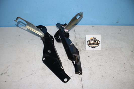97-13 Harley Davidson StreetGlide OEM Front Batwing Fairing Stay Brackets (PAIR)