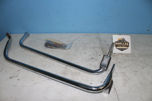 1997-2013 Harley Davidson StreetGlide OEM Lower Saddlebag Mounts (PAIR)