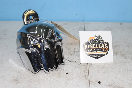 1997-2013 Harley Davidson StreetGlide OEM Horn w/ Skull Cover