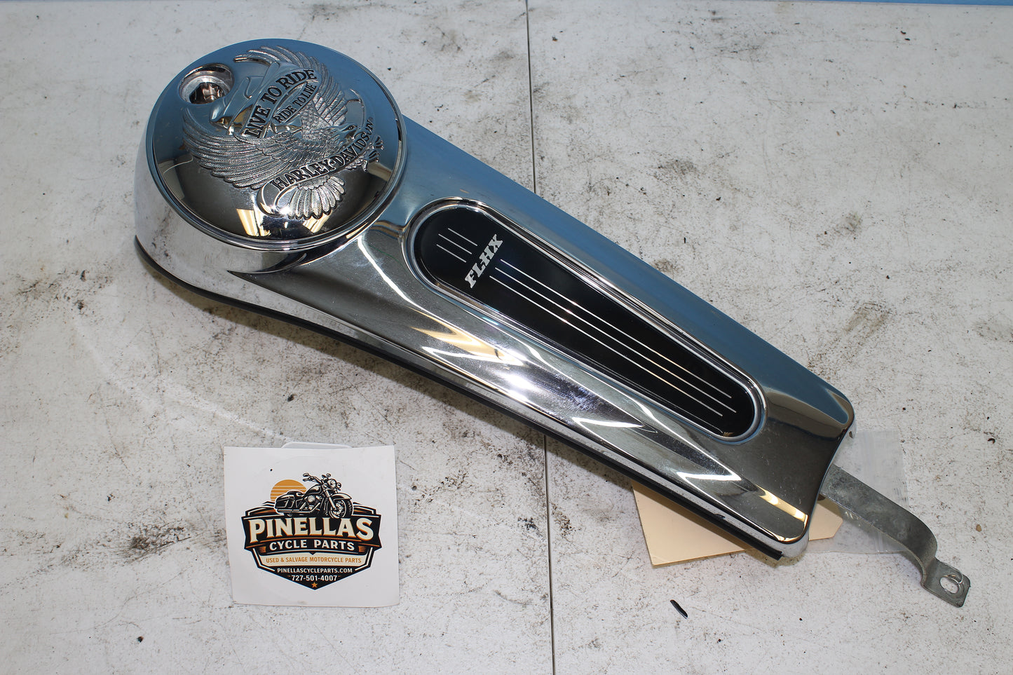 1997-2013 Harley Davidson StreetGlide OEM Chrome Gas Tank Trim Cover