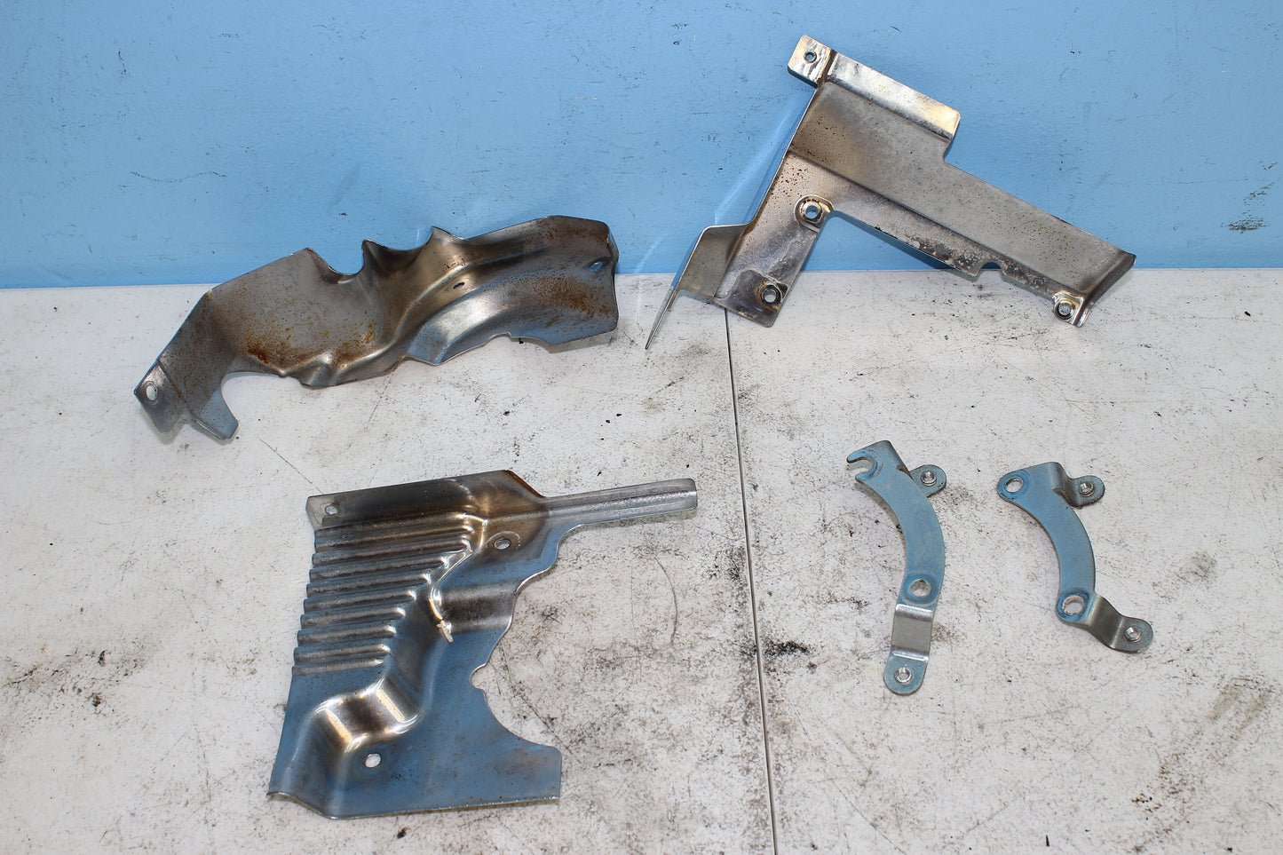 97-13 HD StreetGlide OEM Transmission Filler Cover *LIGHT SURFACE RUST*