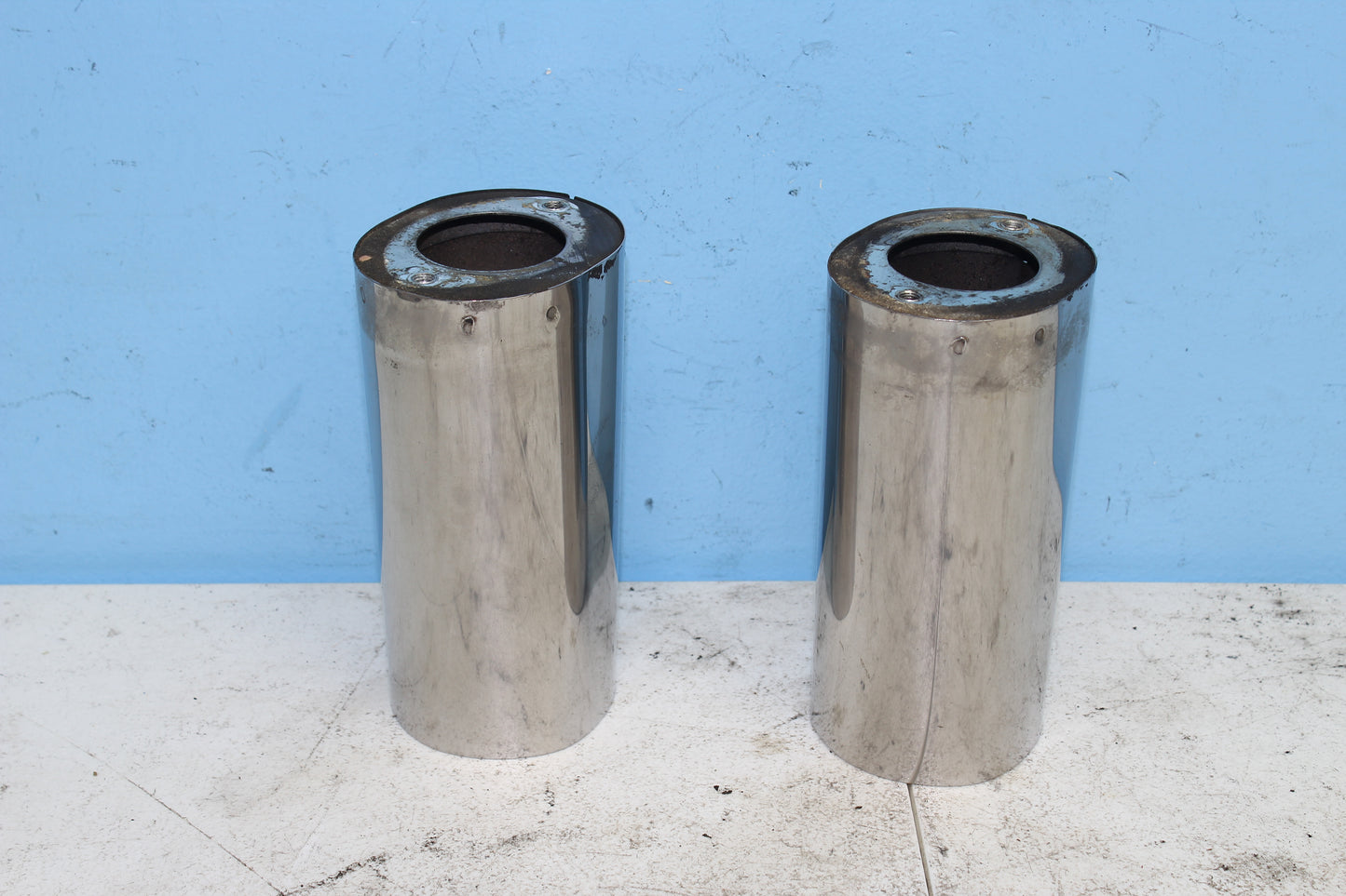 1997-2013 Harley Davidson StreetGlide OEM Chrome Fork Tube Covers