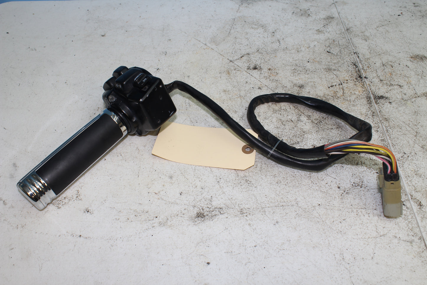 97-13 Harley Davidson StreetGlide OEM Hand Control LH Signal / Head Light / Horn