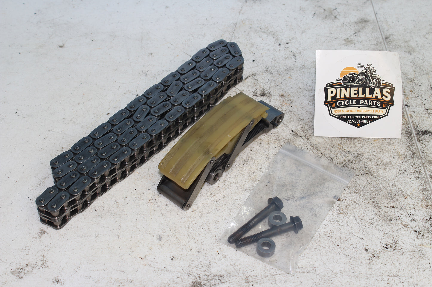 1997-2013 Harley Davidson StreetGlide OEM Primary Drive Chain w/ Tensioner