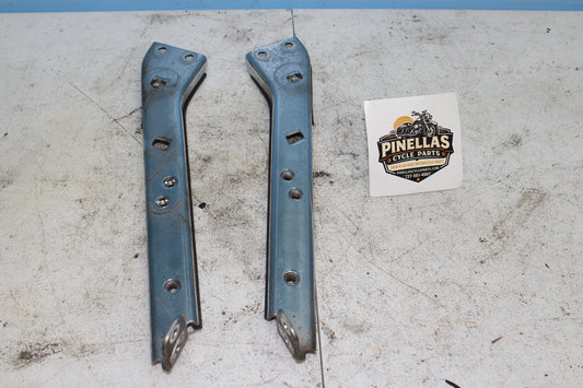 1997-2013 Harley Davidson StreetGlide OEM Saddlebag Rear Brackets *ONE CRACKED*