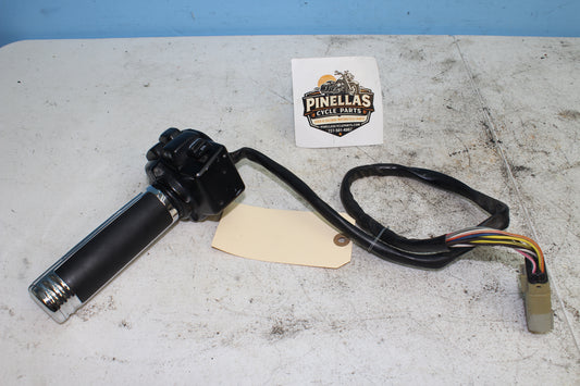 97-13 Harley Davidson StreetGlide OEM Hand Control LH Signal / Head Light / Horn