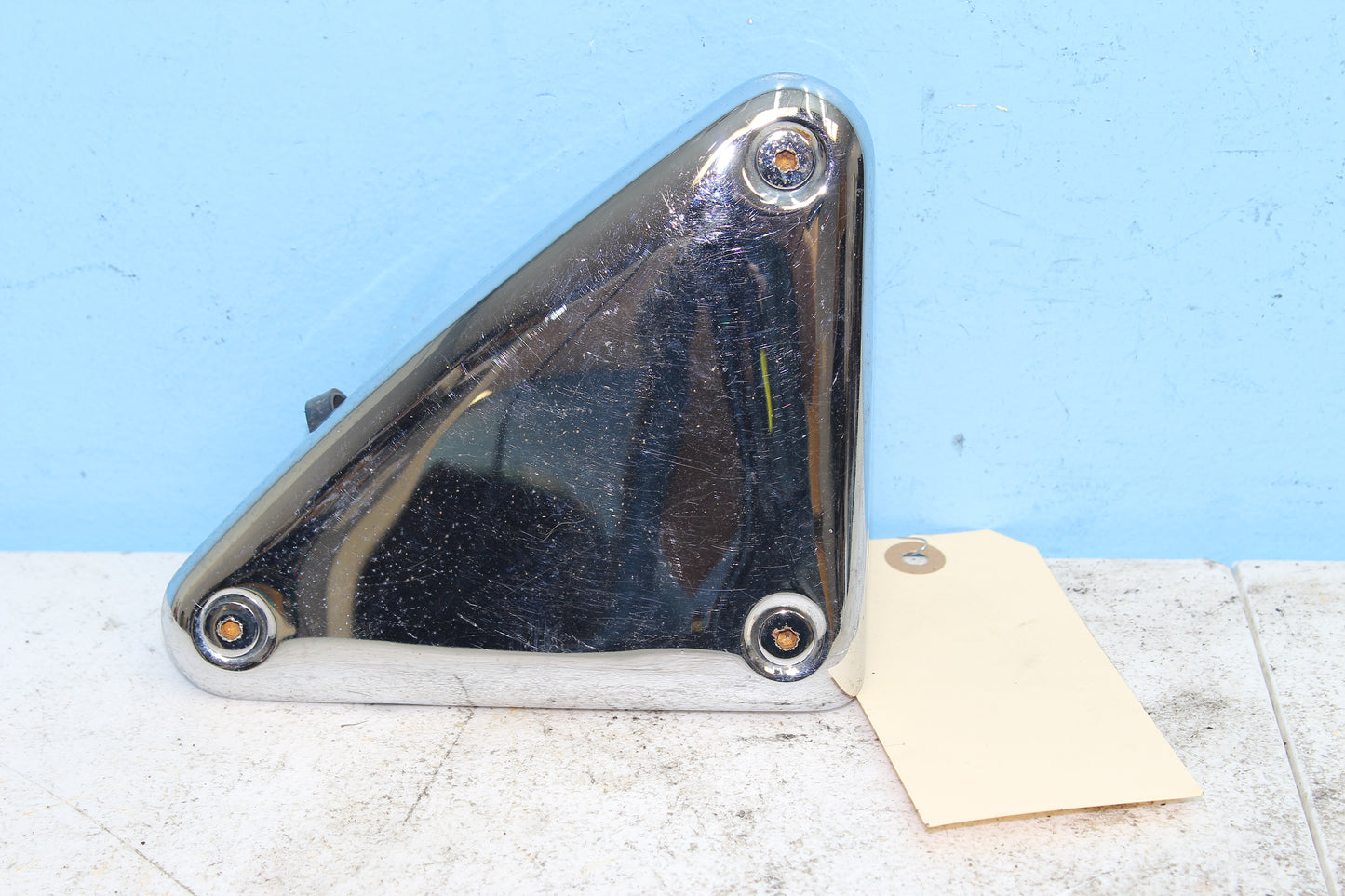 96-03 Harley Davidson Sportster Chrome Fuse Box Cover