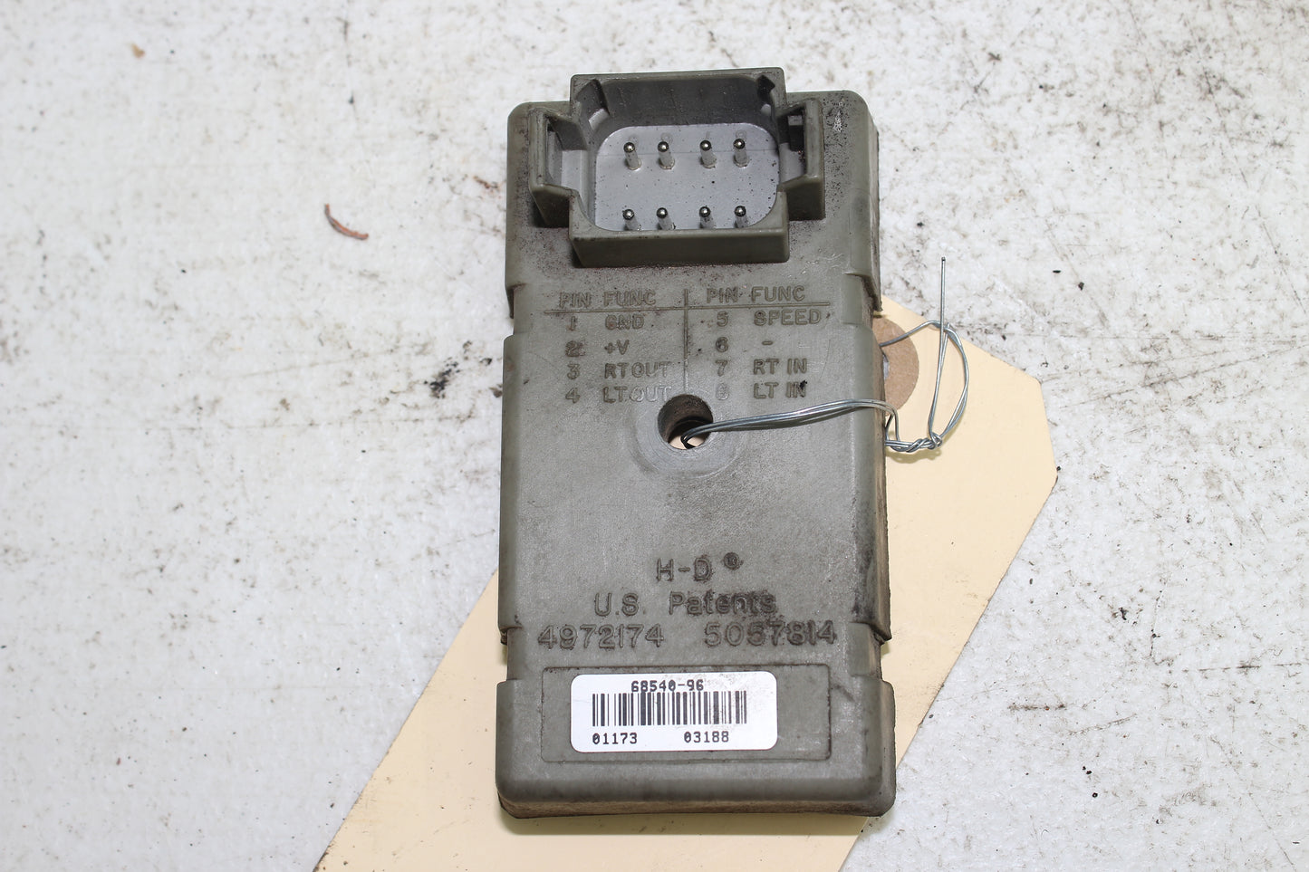 96-03 Harley Davidson Sportster Turn Signal Control Module 68546-96