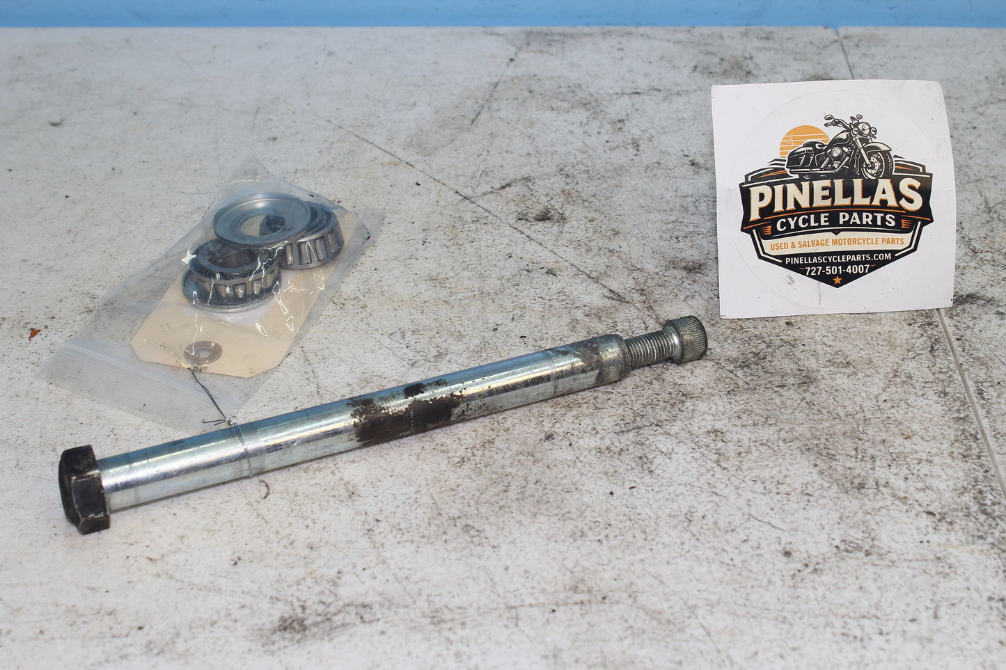 96-03 Harley Davidson Sportster Swing Arm Pivot Shaft Bolt