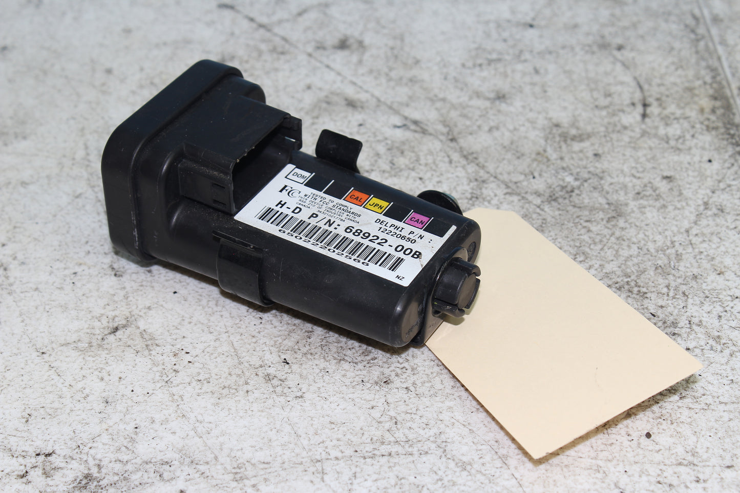 02-06 Harley Davidson VRSCA V Rod 100th Anniv. Turn Signal Security Module