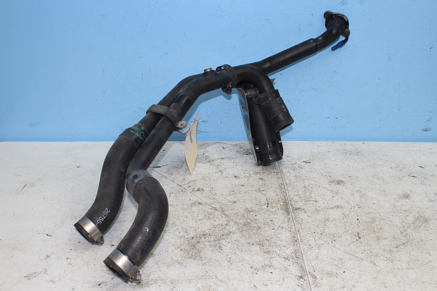 02-06 Harley Davidson VRSCA V Rod 100th Anniv. Radiator Coolant Hose Lines