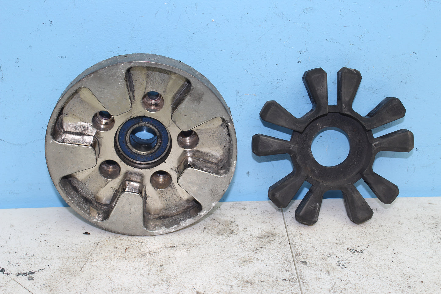 02-06 HD V Rod Performance Machine Rear Drive Pulley 72T w/ Rubber Compensator