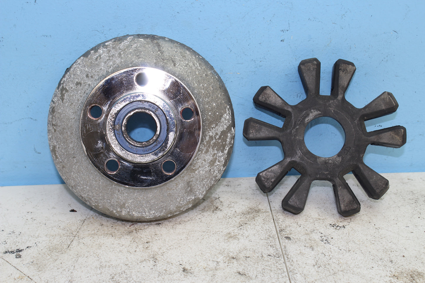 02-06 HD V Rod Performance Machine Rear Drive Pulley 72T w/ Rubber Compensator