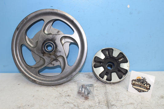 02-06 HD V Rod Performance Machine Rear Drive Pulley 72T w/ Rubber Compensator
