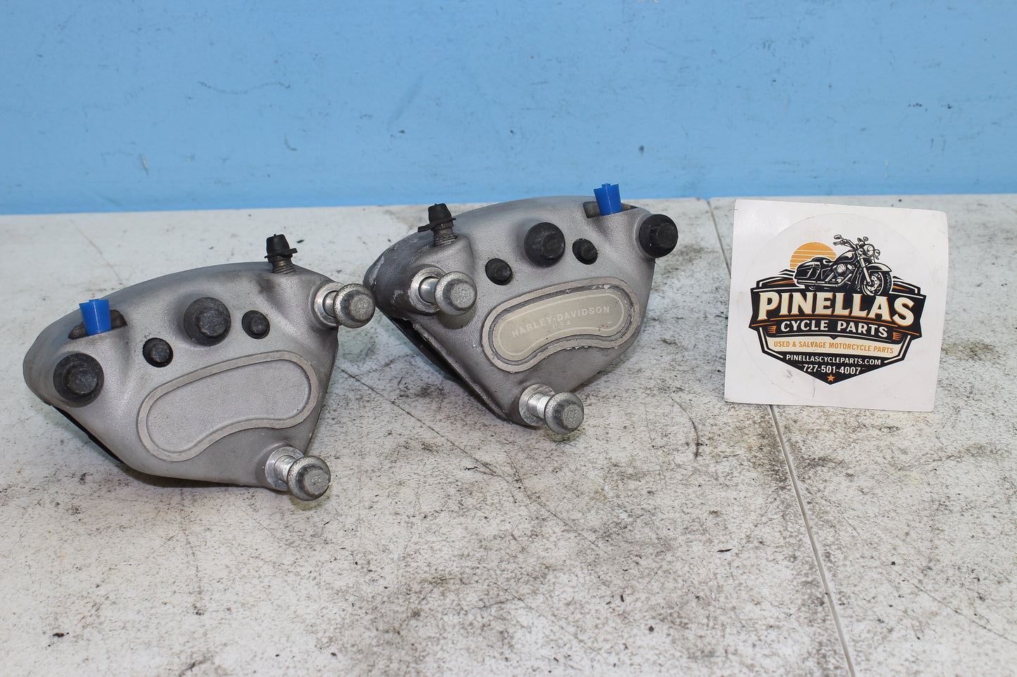 02-06 Harley Davidson VRSCA V Rod 100th Anniv. Front Brake Calipers
