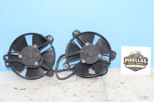 02-06 Harley Davidson V Rod 100th Anniv. Radiator Coolant Oil Cooler Fans