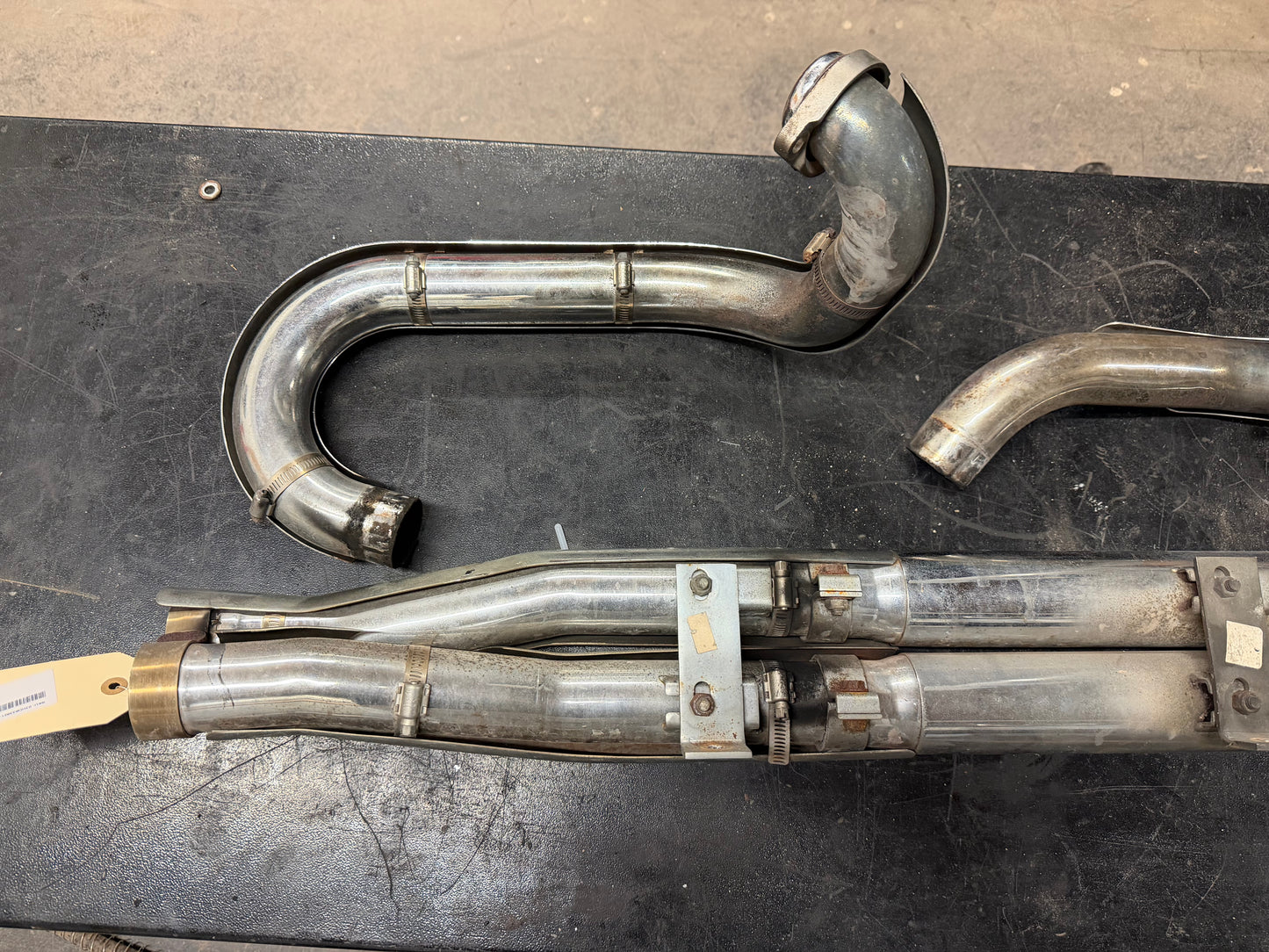 02-06 Harley Davidson VRSCA V Rod 100th Anniv. Exhaust *DMG*