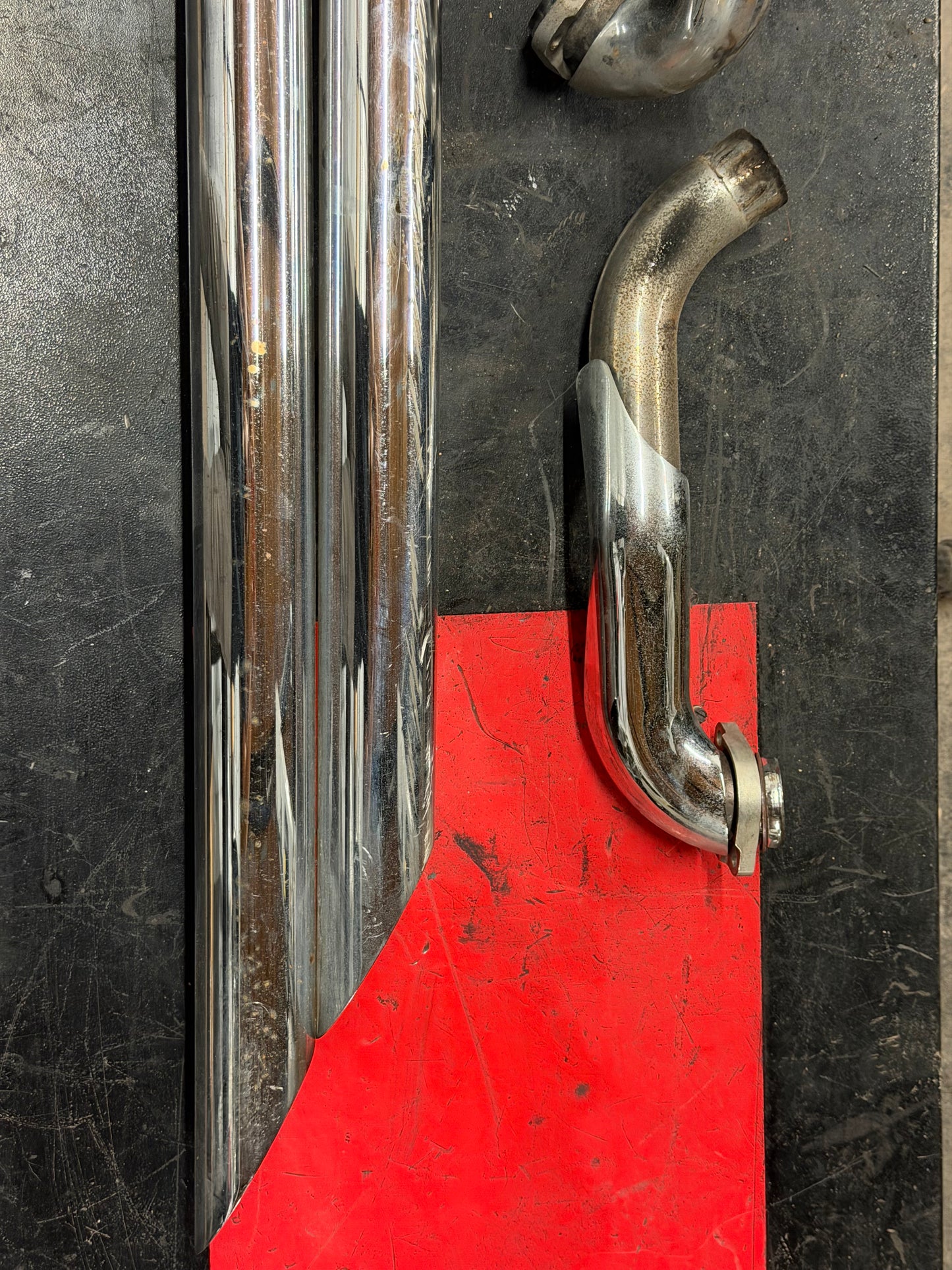 02-06 Harley Davidson VRSCA V Rod 100th Anniv. Exhaust *DMG*