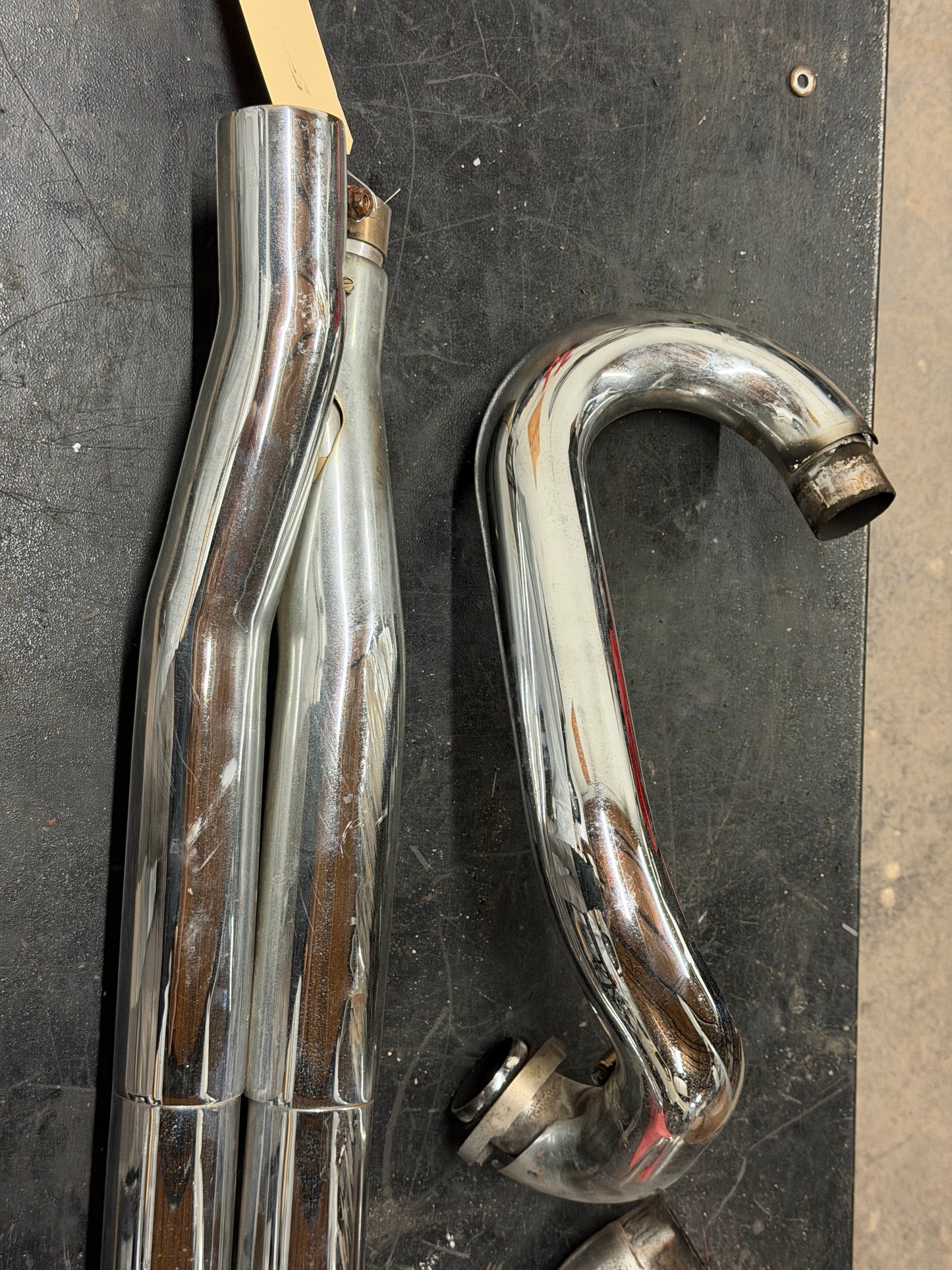 02-06 Harley Davidson VRSCA V Rod 100th Anniv. Exhaust *DMG*