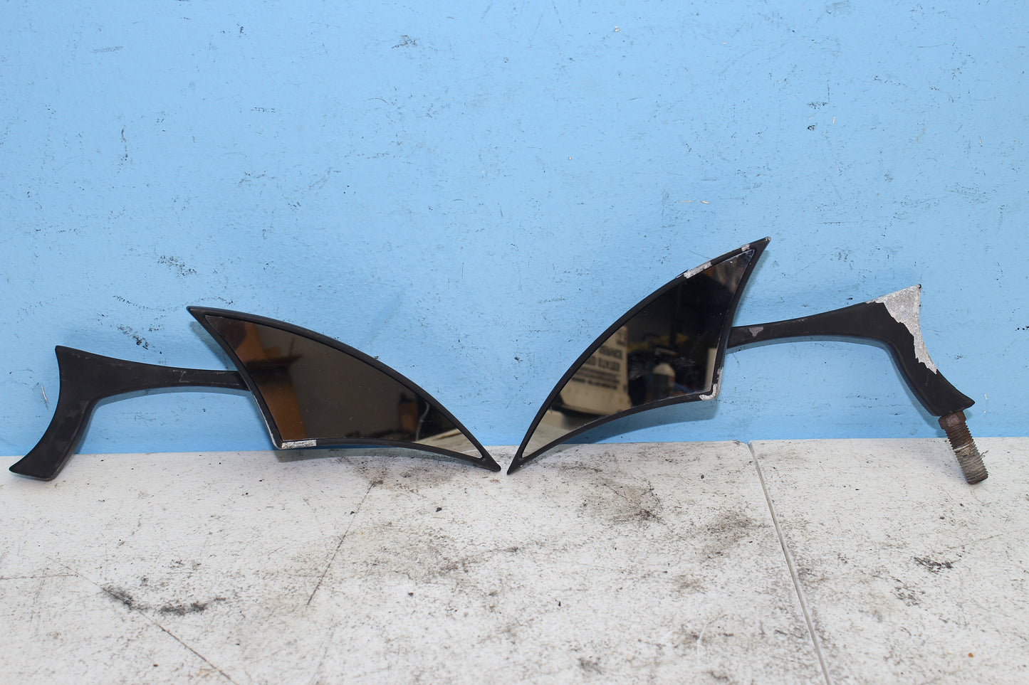 1999-2003 Yamaha Road Star Mirrors Aftermarket (PAIR) *DMG*