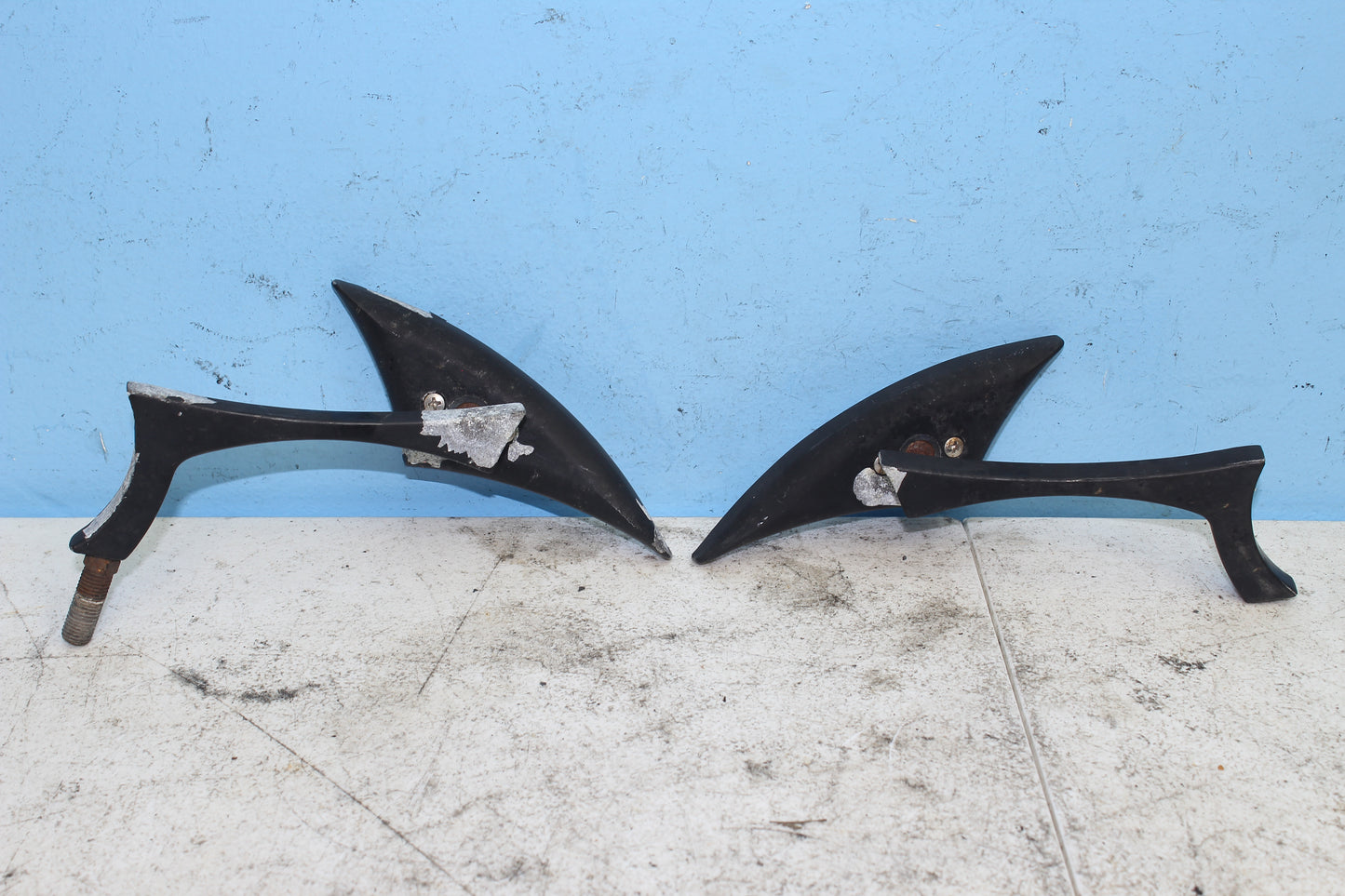 1999-2003 Yamaha Road Star Mirrors Aftermarket (PAIR) *DMG*
