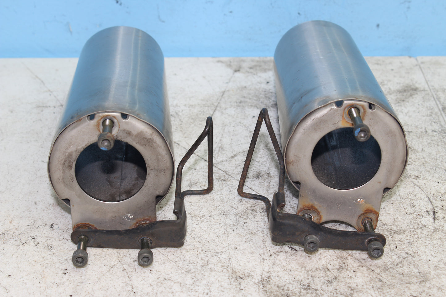 1999-2003 Yamaha Road Star OEM Fork Tube Covers (4pc set)