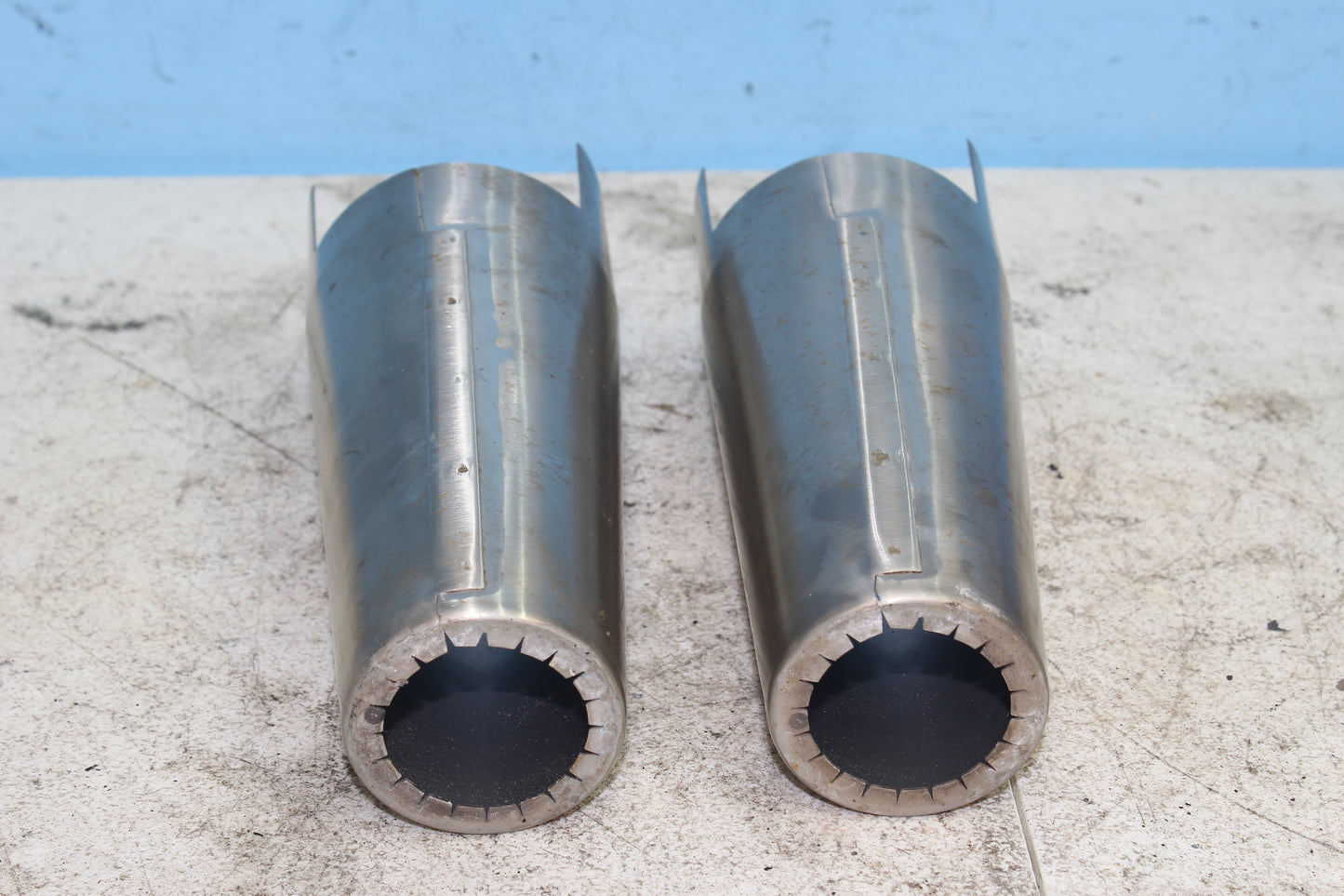 1999-2003 Yamaha Road Star OEM Fork Tube Covers (4pc set)