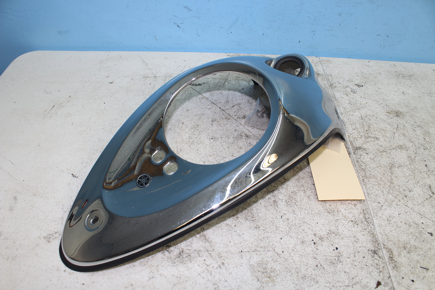 1999-2003 Yamaha Road Star OEM Gas Tank Console Speedometer Bezel