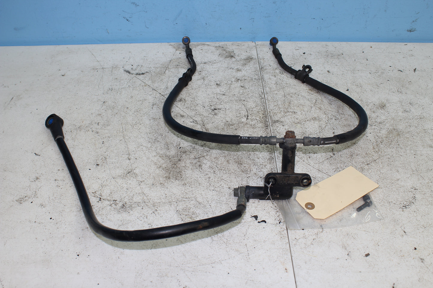 1999-2003 Yamaha Road Star OEM Front Brake Lines