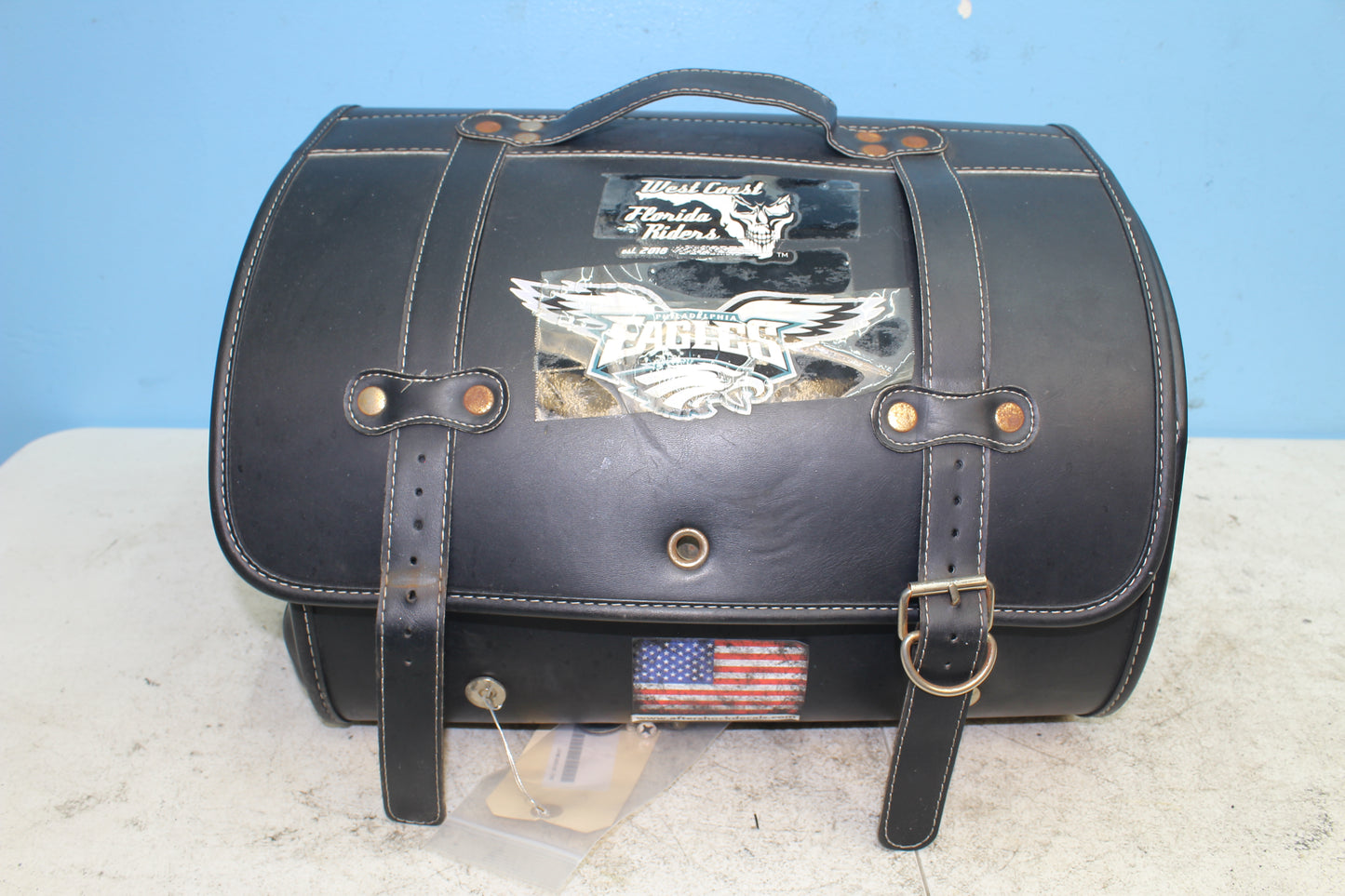 1999-2003 Yamaha Road Star Rear Aftermarket Luggage Bag w/ Bracket