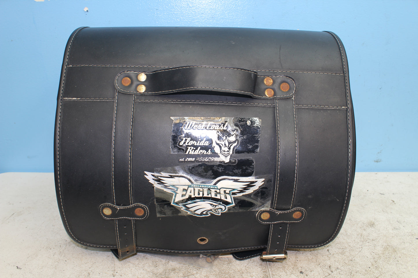 1999-2003 Yamaha Road Star Rear Aftermarket Luggage Bag w/ Bracket