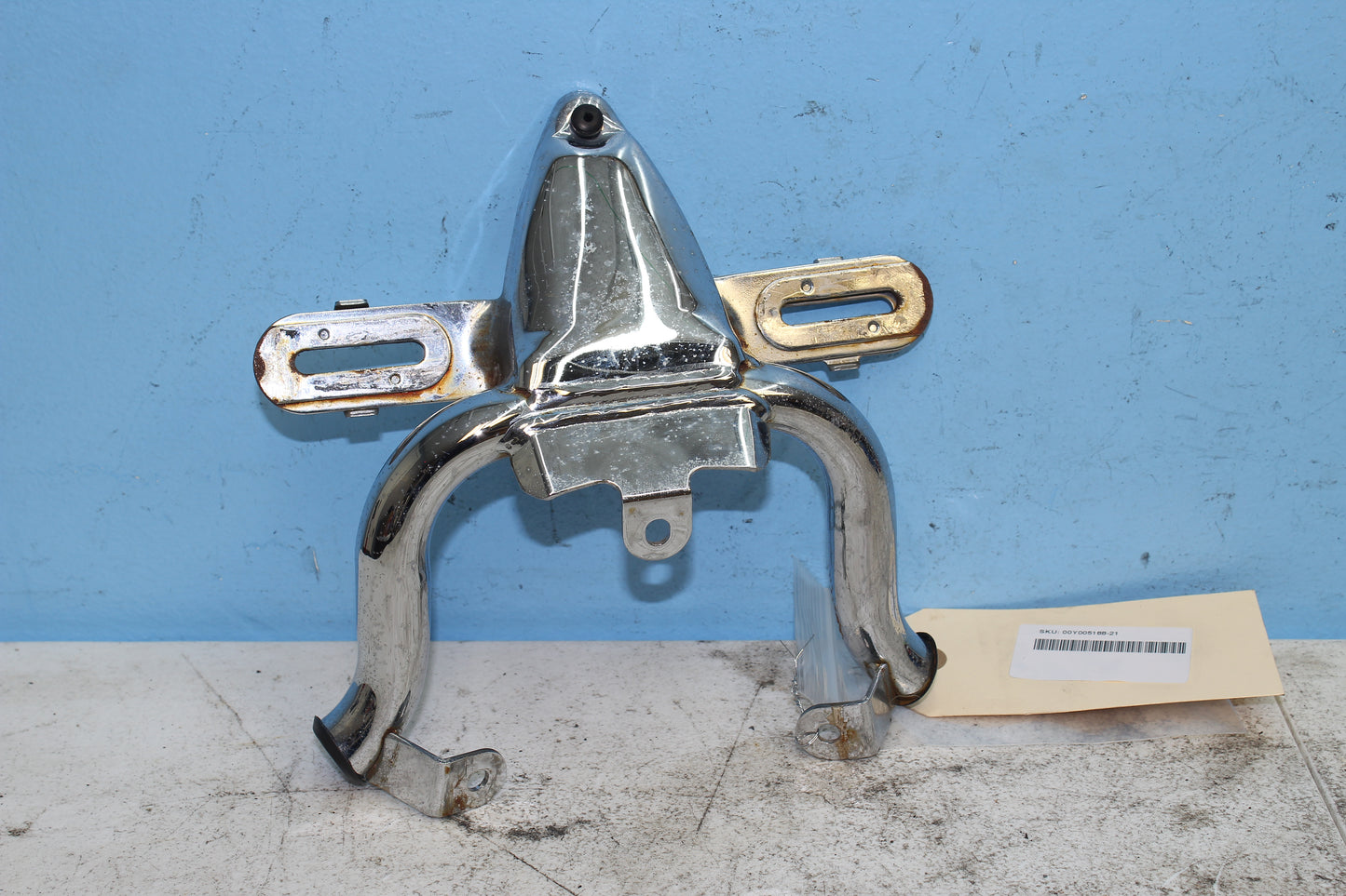 1999-2003 Yamaha Road Star OEM Rear Turn Sign Mount License Plate Bracket