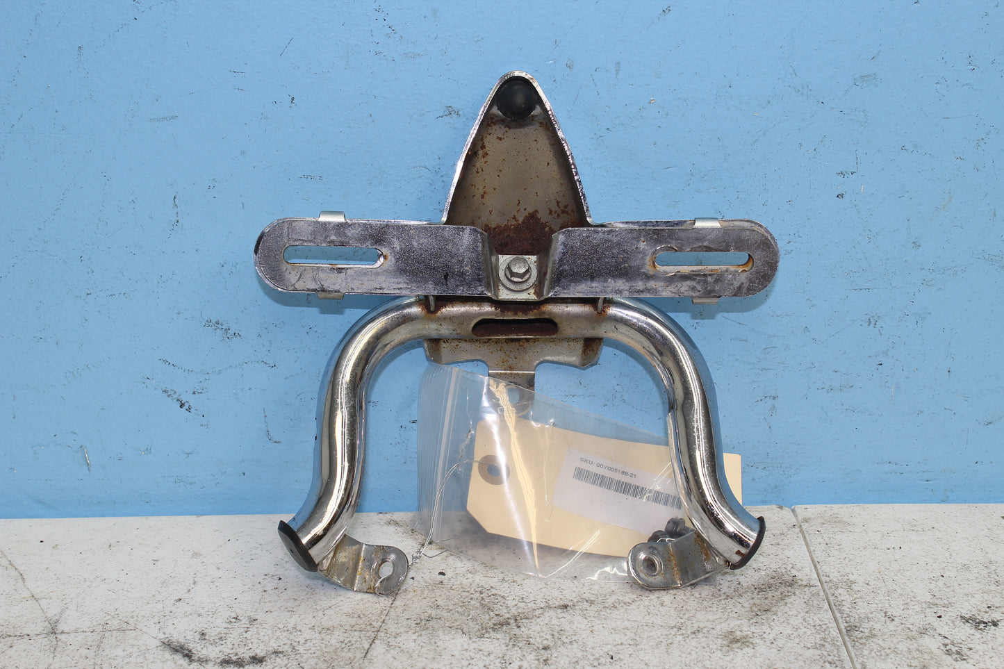 1999-2003 Yamaha Road Star OEM Rear Turn Sign Mount License Plate Bracket