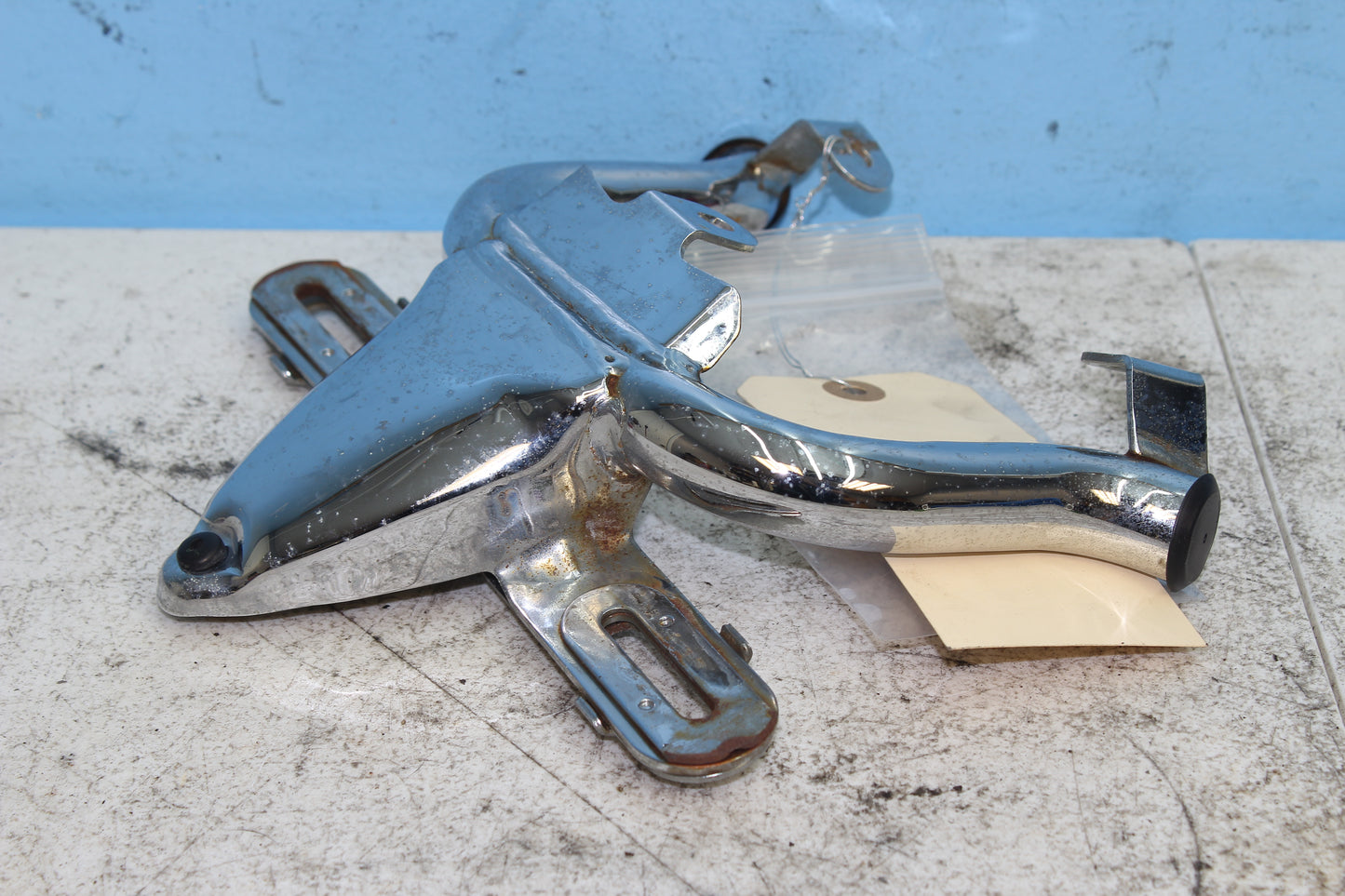 1999-2003 Yamaha Road Star OEM Rear Turn Sign Mount License Plate Bracket