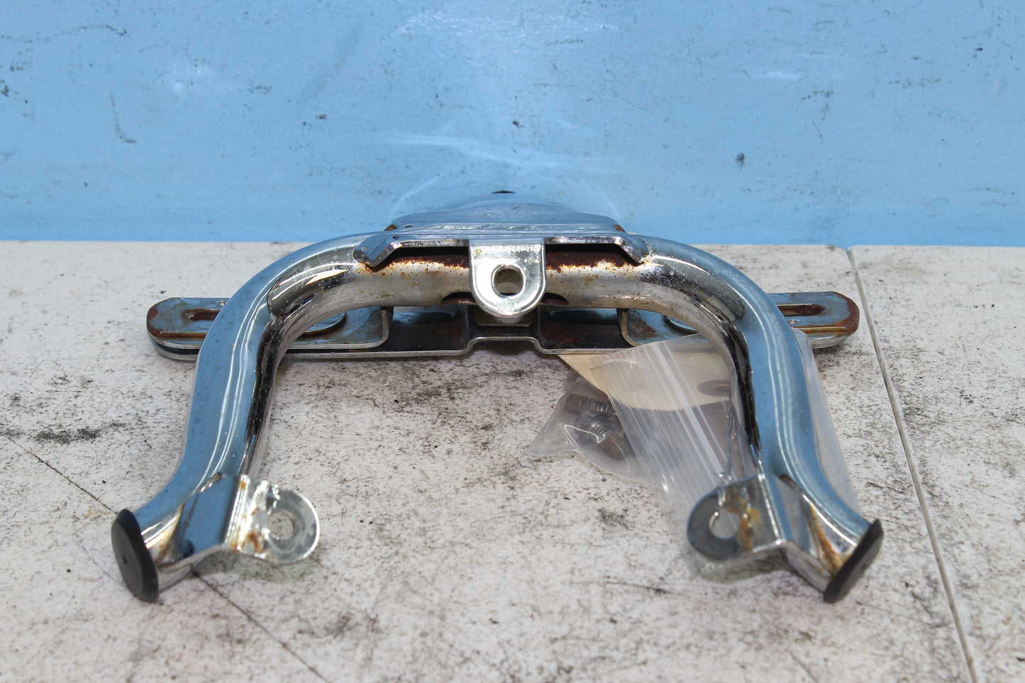 1999-2003 Yamaha Road Star OEM Rear Turn Sign Mount License Plate Bracket