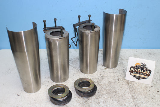 1999-2003 Yamaha Road Star OEM Fork Tube Covers (4pc set)